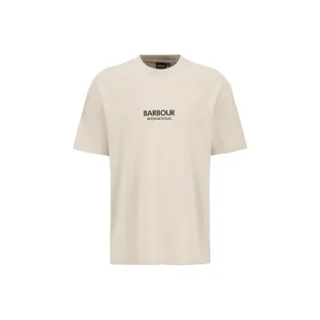 BARBOUR FW24 T-Shirt Men's Oyster Gray Color