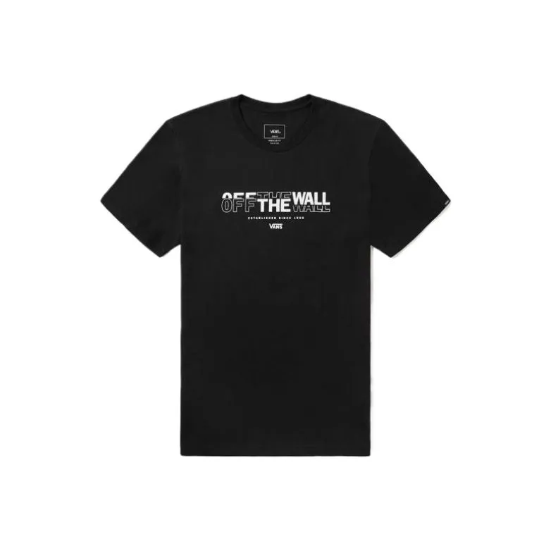 Vans TEE SSOFF THE WALL T Shirt Unisex Black-0