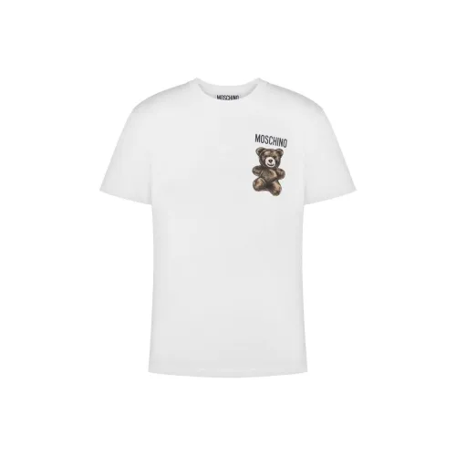 MOSCHINO Teddy Bear Printed Jersey T Shirt