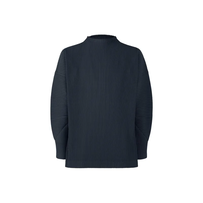 Homme Plissé Issey Miyake FW24 T Shirt Men's Midnight Blue-0