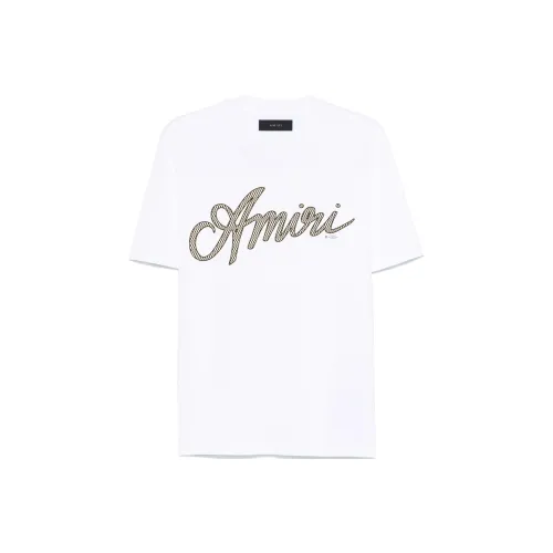 AMIRI Script Crewneck T Shirt