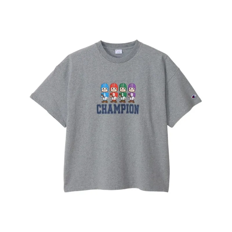 Champion T-Shirt Men's Oxford Gray-0