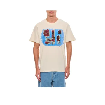 LES DEUX T Shirts Men Beige