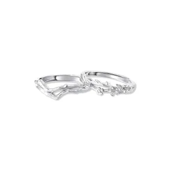 Bailijin S999 Fine Silver Rings Unisex