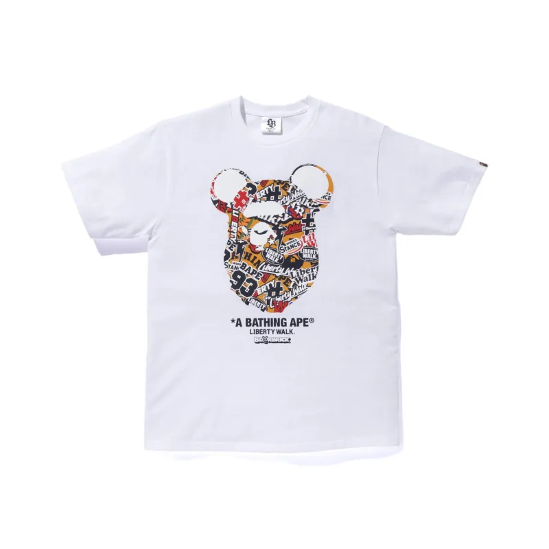 A BATHING APE Liberty Walk Collaboration T Shirts Unisex-0