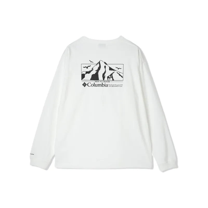 Columbia SS25 T Shirt Unisex White-1