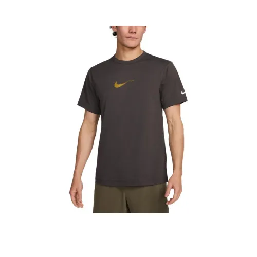 Nike Clothing T Shirts Men Gray