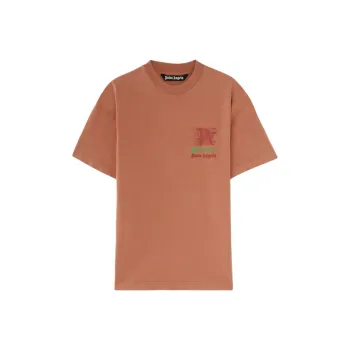 PALM ANGELS X MoneyGram Haas F1 Cotton T shirt