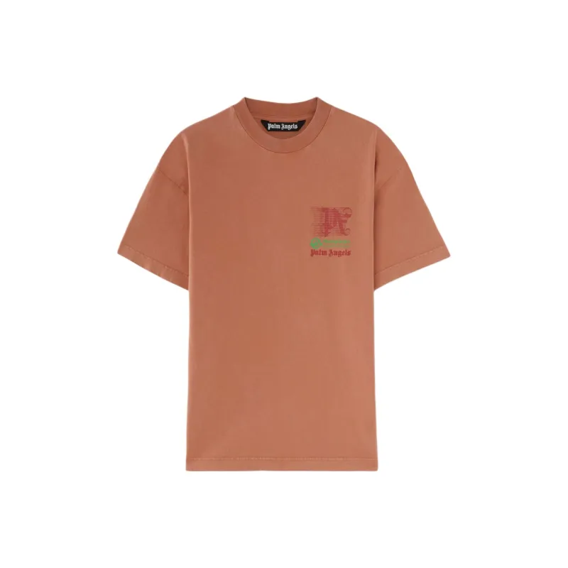 PALM ANGELS X MoneyGram Haas F1 Cotton T shirt-0
