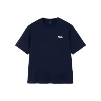 FILA T Shirt Unisex Deep Sea Blue DNA