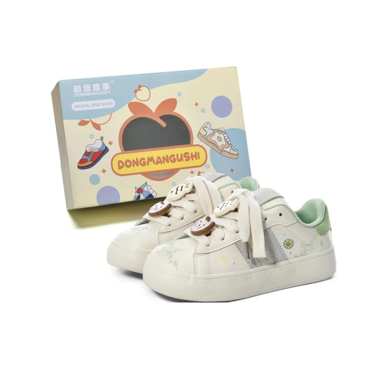 Anime Story Slip Resistant, Abrasion Resistant, Lightweight, Breathable Low Top Skateboard Shoes Women's-42