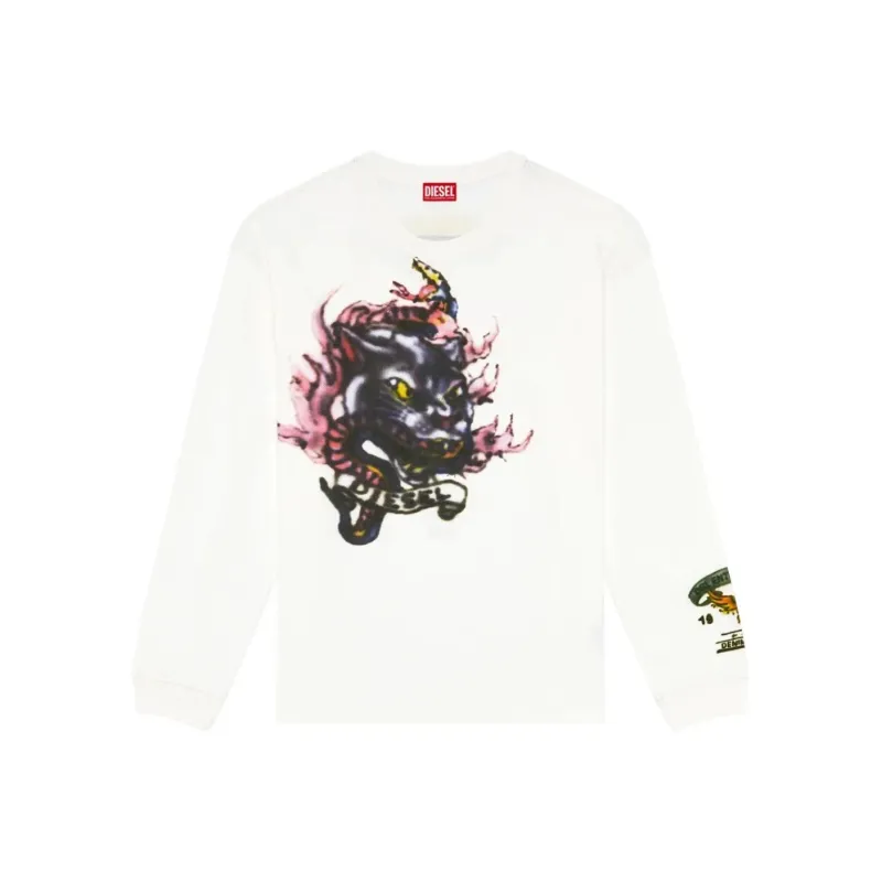 DIESEL T Boxt Q9 Long Sleeve T Shirt-0