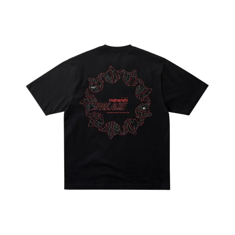 PALACE X Maharishi Templea Star Kor Om T Shirt-0