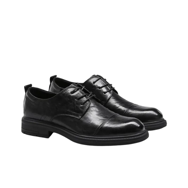 Spider King Dress Shoes Men's Black-3