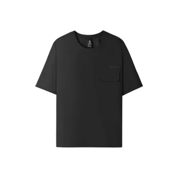 Skechers SKECHLUXE SS25 T Shirt Men's Midnight Black