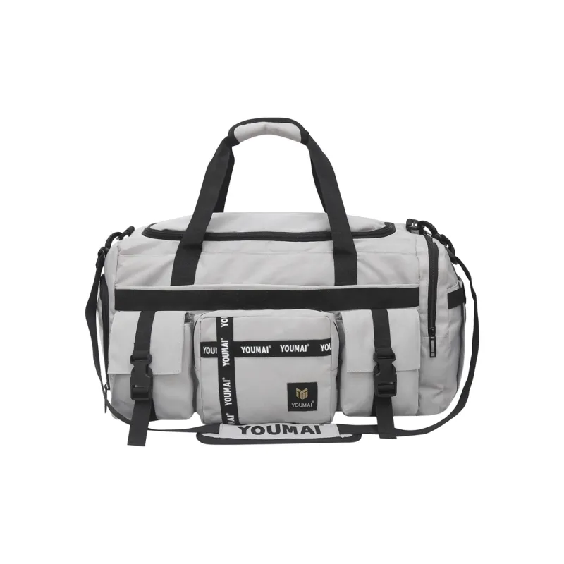 Deli Bear Oxford Gym Bag Large Size Unisex Multicolor-5