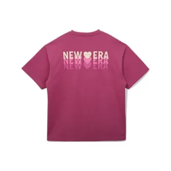 New Era SS25 Love In Nightfall Sunset Collection T Shirt Unisex Pink