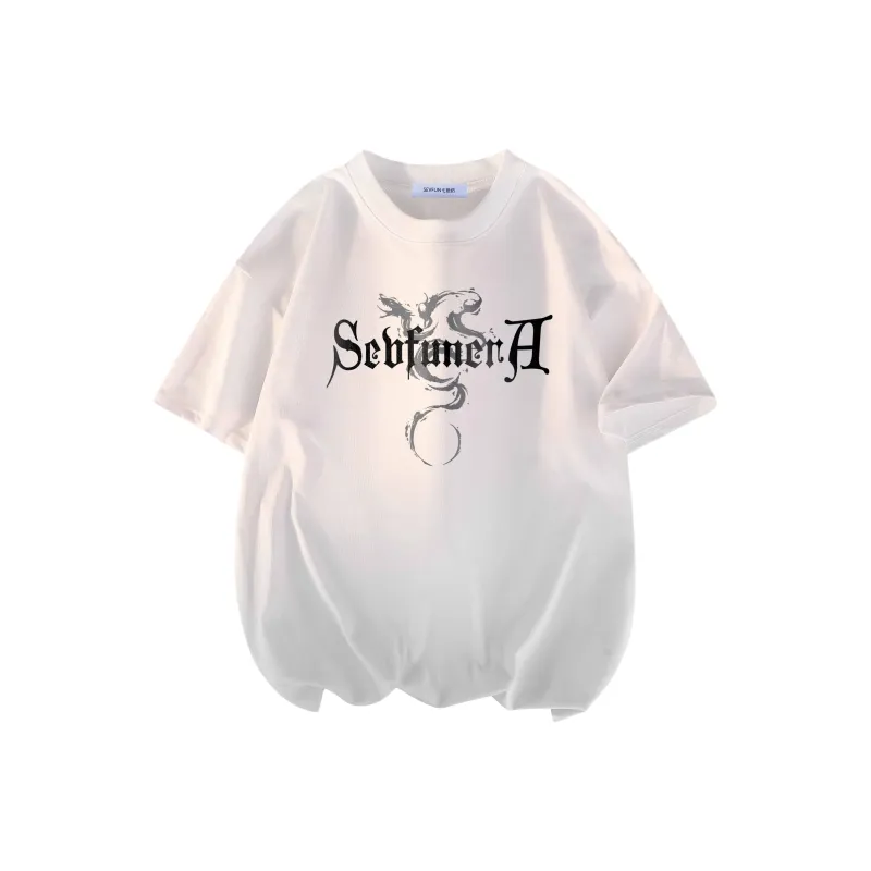 7 SEVFUN T-Shirt Unisex Navy Blue-4