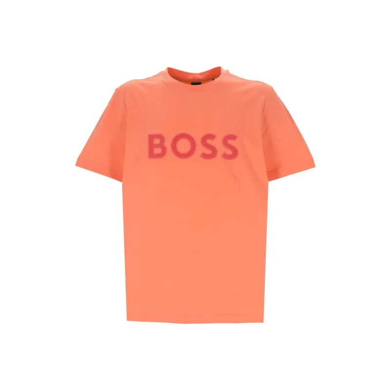 HUGO BOSS T Shirts Men Orange-0