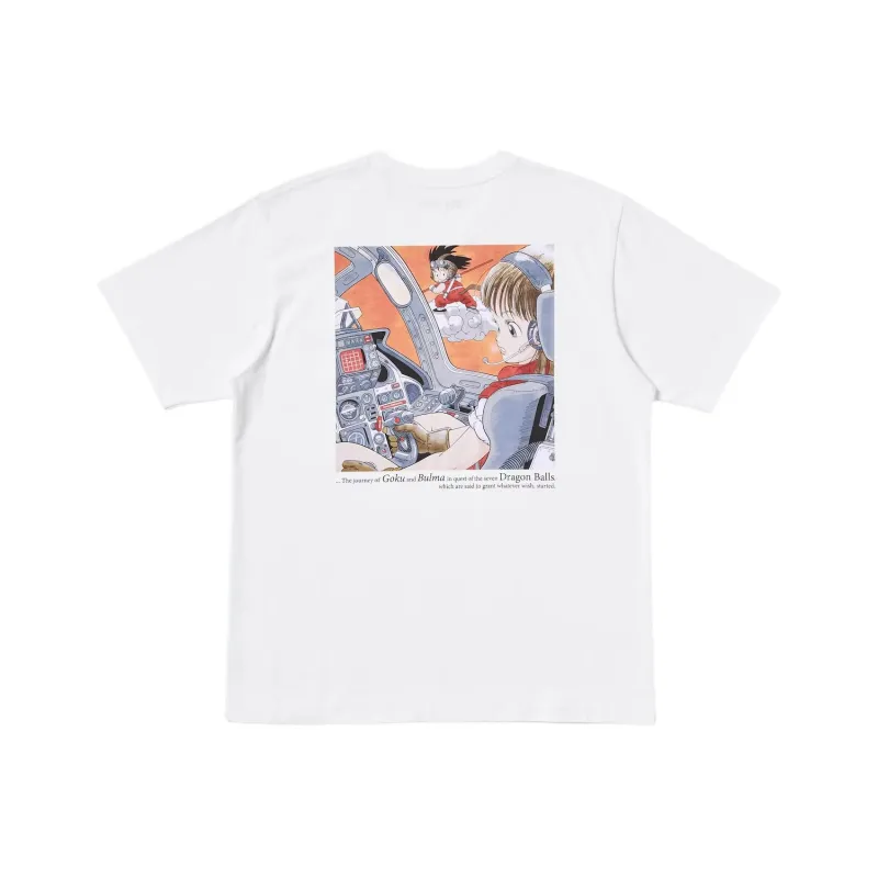 Dragon Ball X UNIQLO Dragon Ball Collaboration T Shirts Unisex White-0