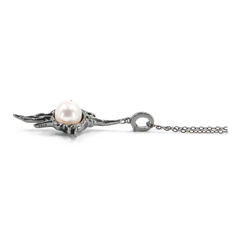 SANWUBALUOKE Pearl Necklaces Unisex-1