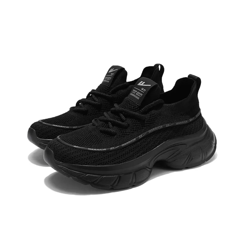 Warrior Wear Resistant Breathable Height Increasing Low Top Chunky Sneakers Men's-9