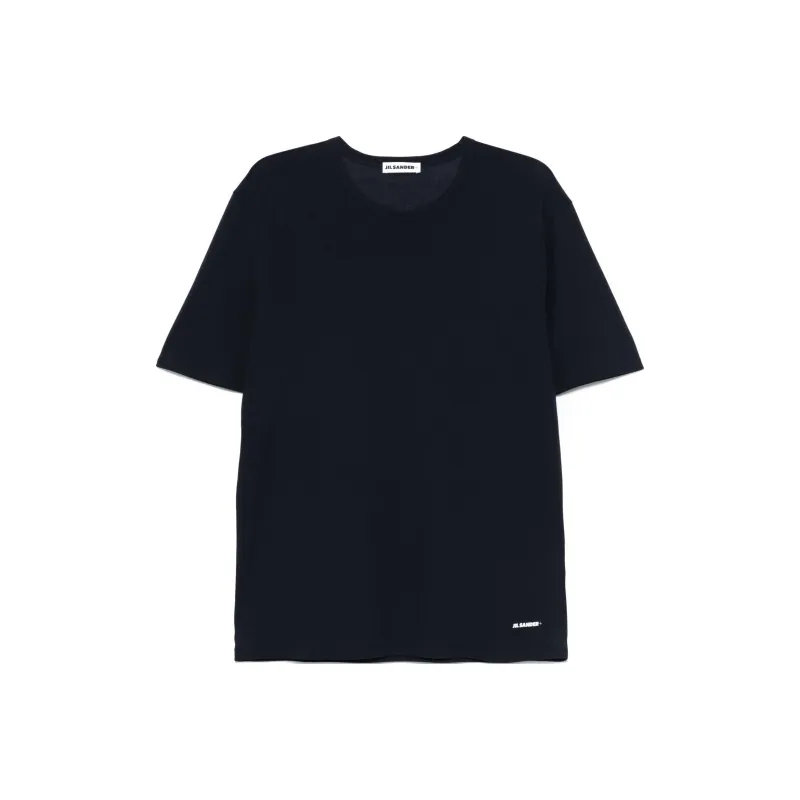 JIL SANDER Cotton Crepe T shirt-0