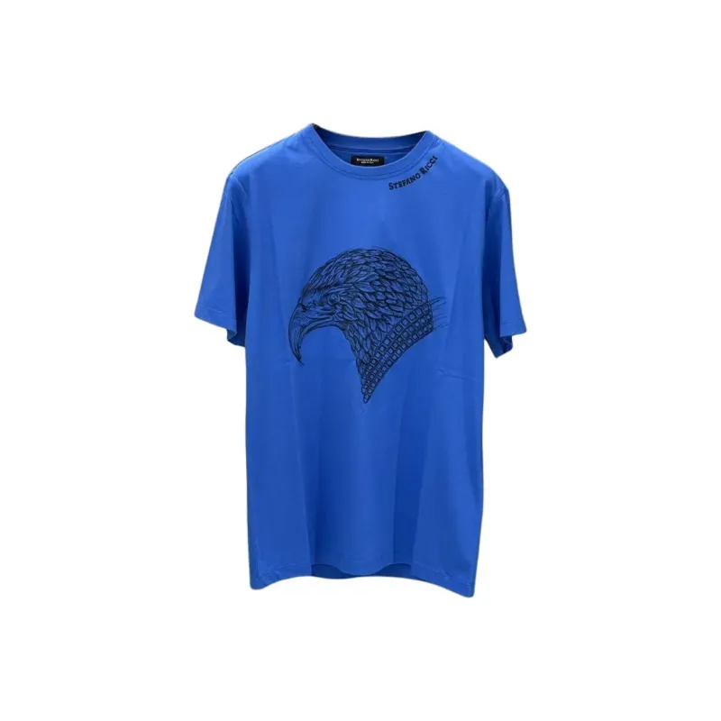 STEFANO RICCI T-Shirt Men's Blue-0