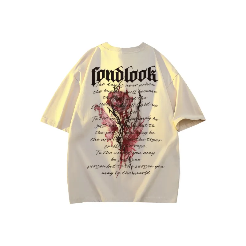 FONDLOOK T Shirts Unisex-14