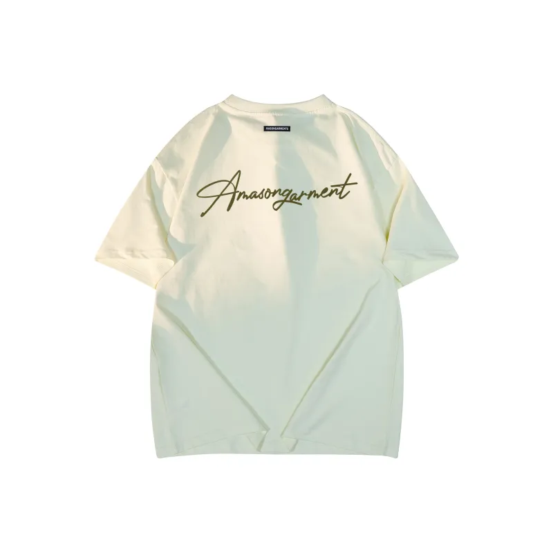 Masongarments T-Shirt Unisex Apricot-0