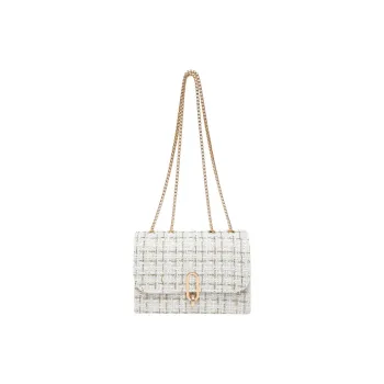 CORE BIRD PU Shoulder Bag Women's White/Black