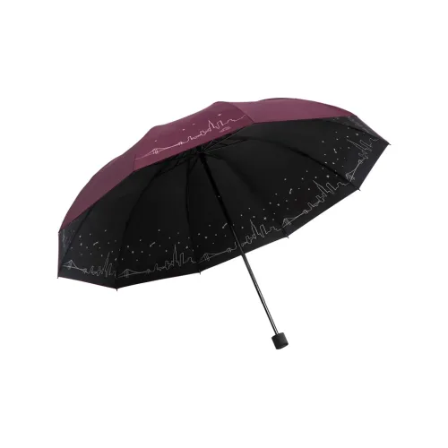 Heavenly Umbrella Ultraviolet Sun And Rain Dual Use Folding Portable Sun Umbrella Unisex