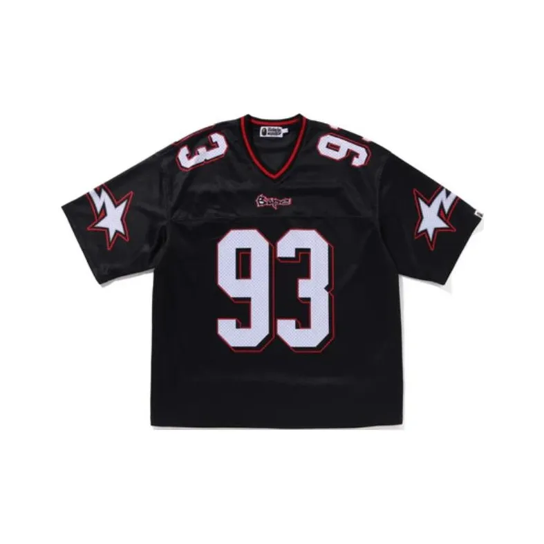 Bape Football Relaxed Fit Tee-0