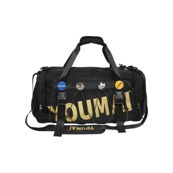 Deli Bear Nylon Travel Bag Unisex Multicolor