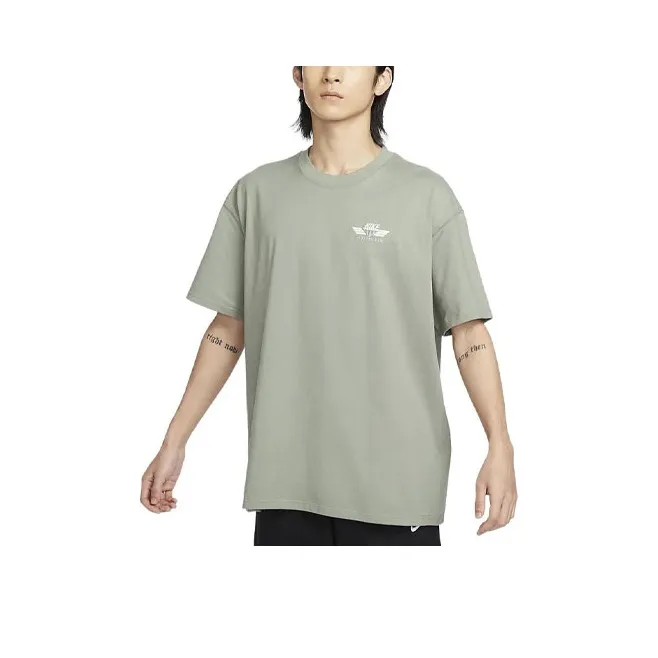 Nike T Shirt Men's Dark Mud Gray-0