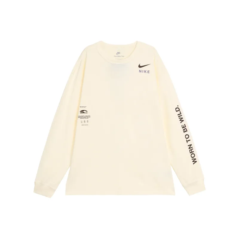 Nike T Shirts Men Sail White-0