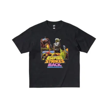 UNIQLO x XINGQIUDAZHAN LIANMINGKUAN SS24 T Shirt Unisex Black