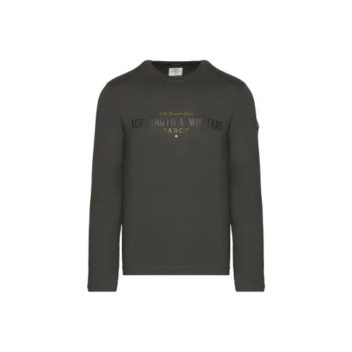 AERONAUTICA MILITARE 다크그레이 남성 티셔츠