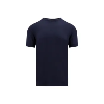 GIORGIO ARMANI V neck T shirt Icon In Stretch Viscose Jersey