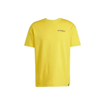 Adidas x National Geographic T Shirt Unisex Yellow