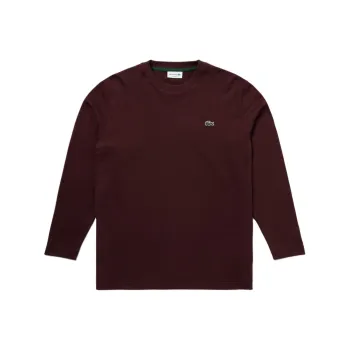 LACOSTE T Shirts Men Bordeaux
