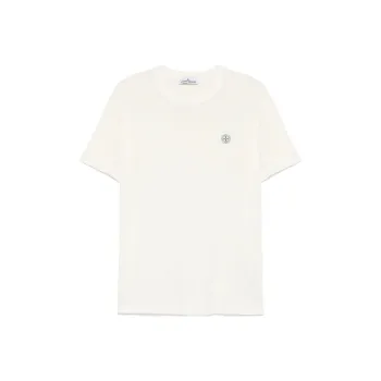 STONE ISLAND Compass appliqué T shirt
