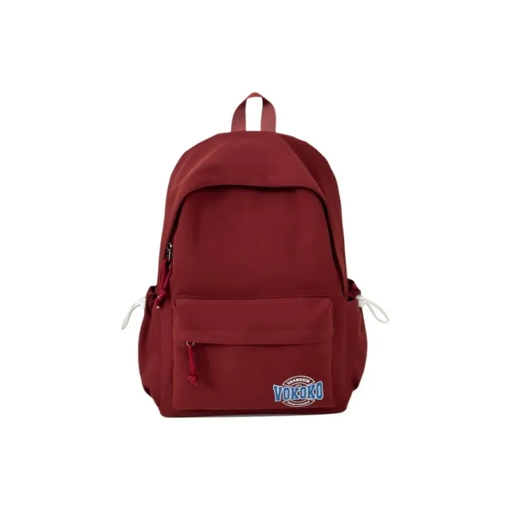 OUZIHUANG Nylon Backpack Large Size Unisex Multicolor-16
