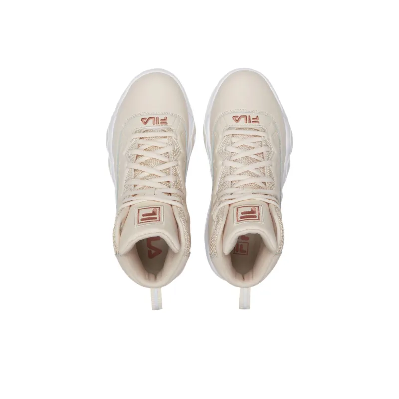 FILA MB High Top Basketball Shoes Women's Beige-3