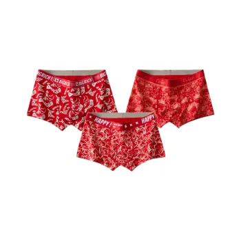 Qiao Ni Tong Underpants Men's 3 Pack