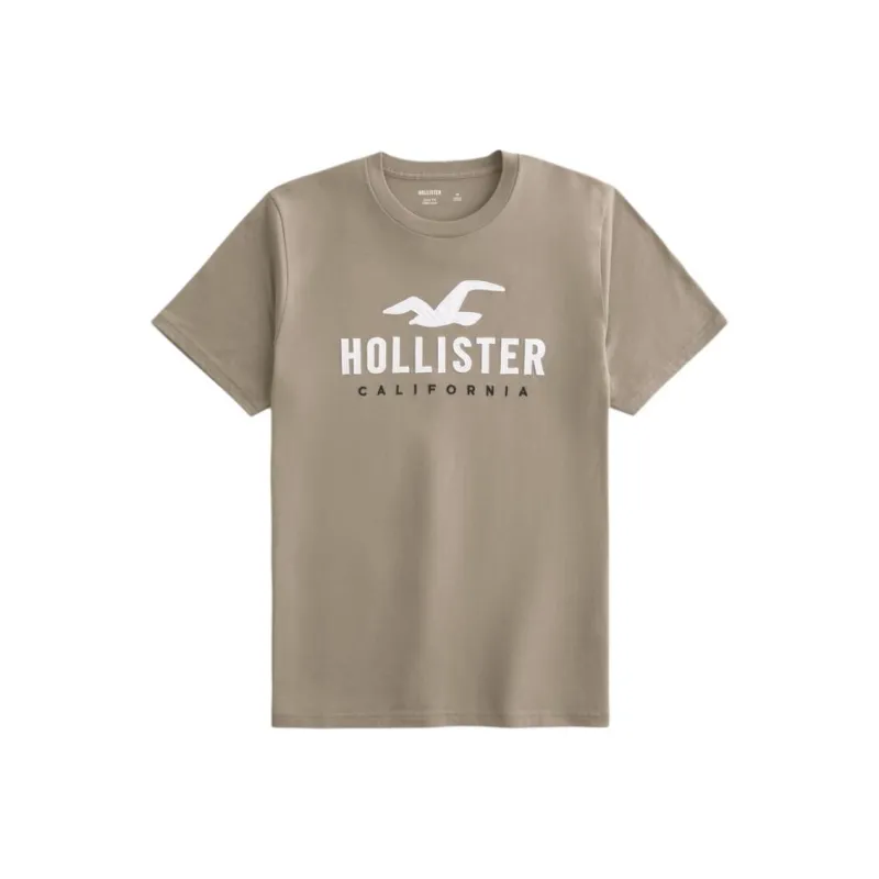 Hollister T-Shirt Men's Light Brown-0