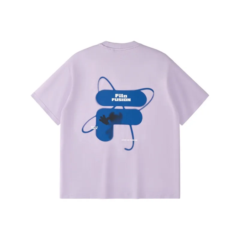 FILA FUSION T Shirt Unisex Fantasy Purple-0
