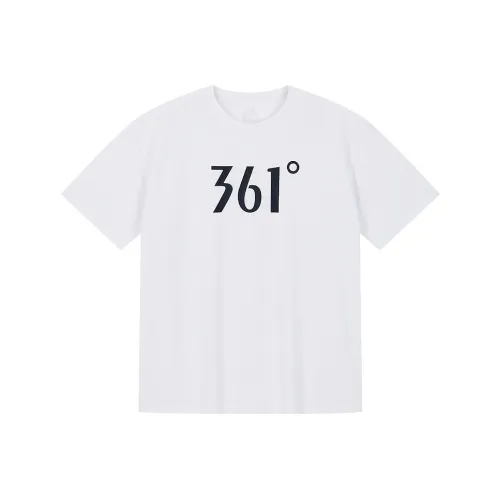 361° T-shirts collar Men White