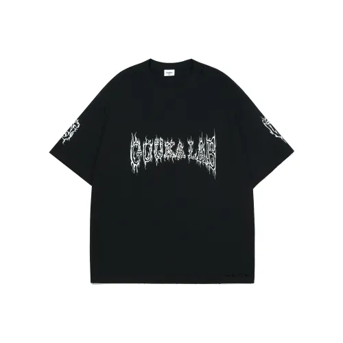 Guuka Short Sleeved T Shirts Unisex Black