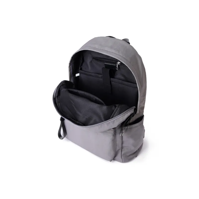 Dubaolu Fabric Backpack Large Size Unisex Black/Khaki/Gray-4
